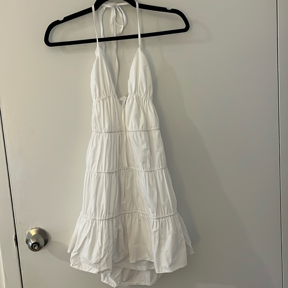 Zara White Mini Dress